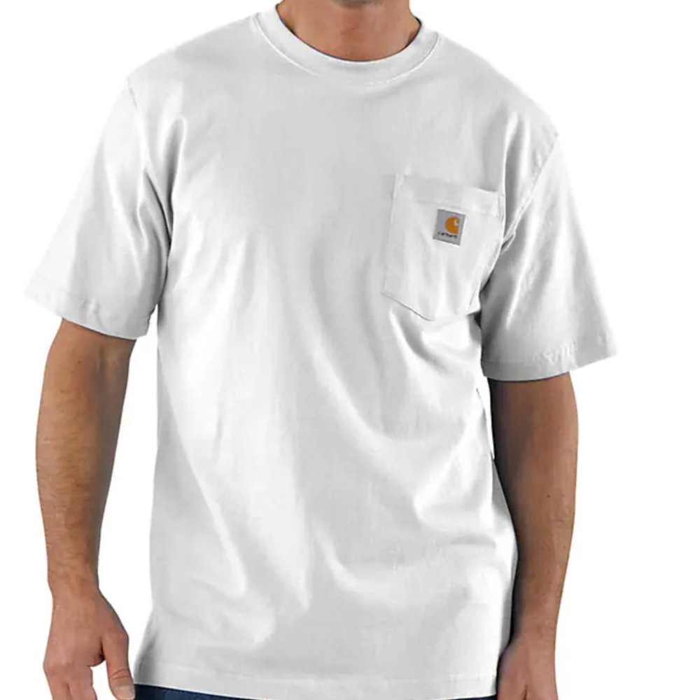 Carhartt loose fit white t-shirt